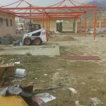 مظلات استراحات هرمية