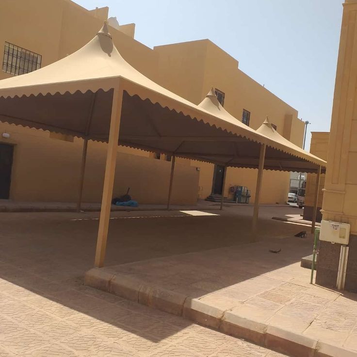 مظلات قماش pvc