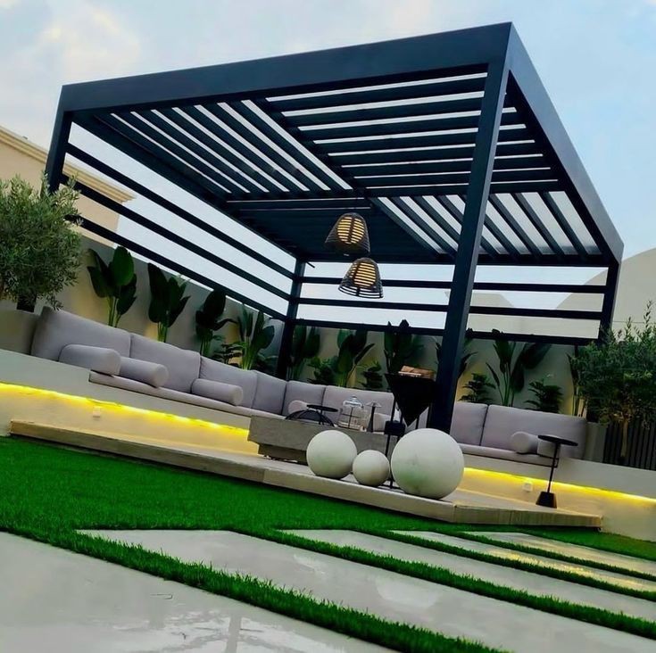 مظلات جلسات حدائق للأسطح