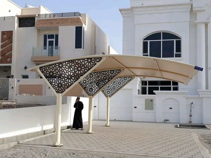 مظلات سيارات قماش ألماني الرياض