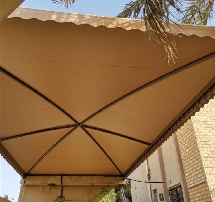 مظلات فلل قماش كوري الرياض