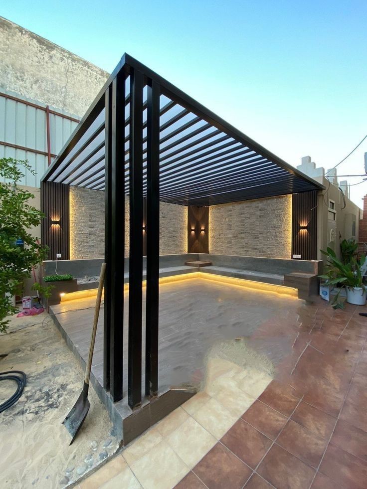 مظلات جلسات حدائق منزلية الرياض