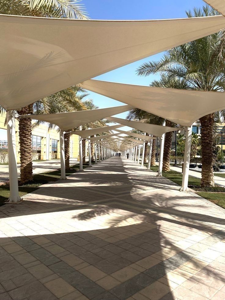 مظلات حدائق شد إنشائي الرياض