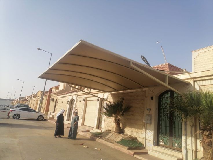 مظلات سيارات حديد الرياض