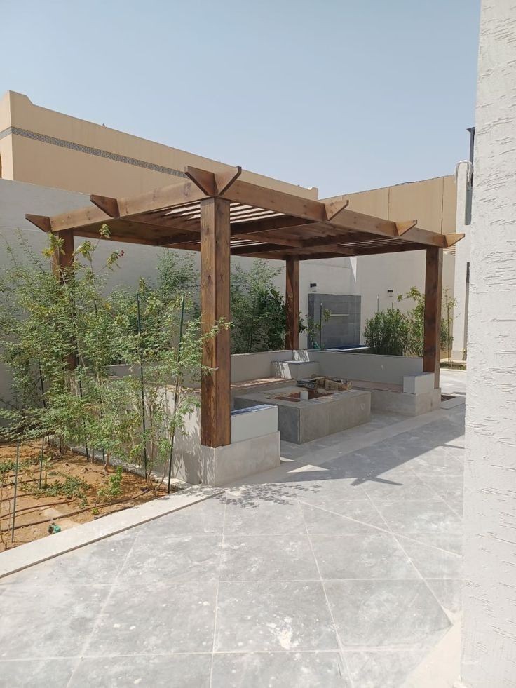 تركيب مظلات خشبية الرياض