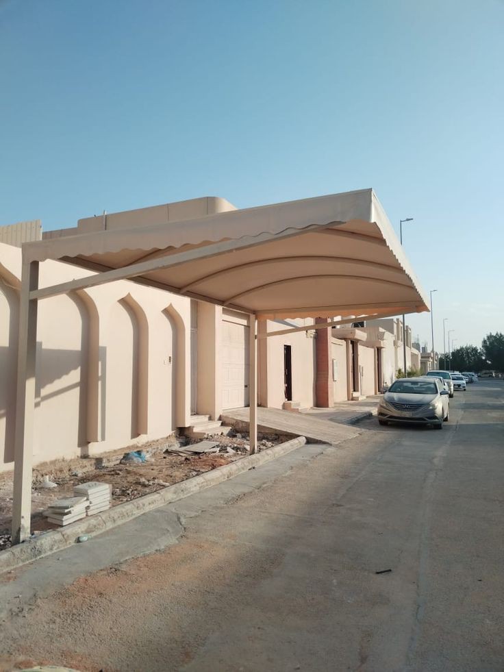 مظلات سيارات قماش الرياض