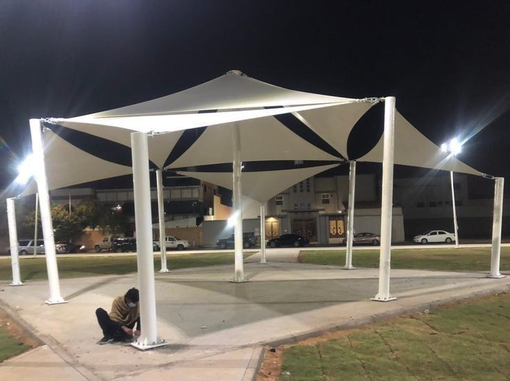 مظلات مواقف سيارات شد إنشائي الرياض