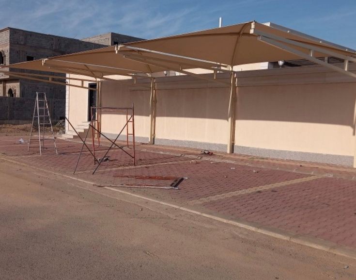 مظلات سيارات PVC الرياض