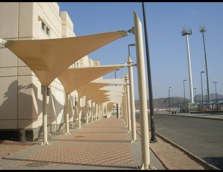 مظلات مشاريع كبيرة شد إنشائي الرياض
