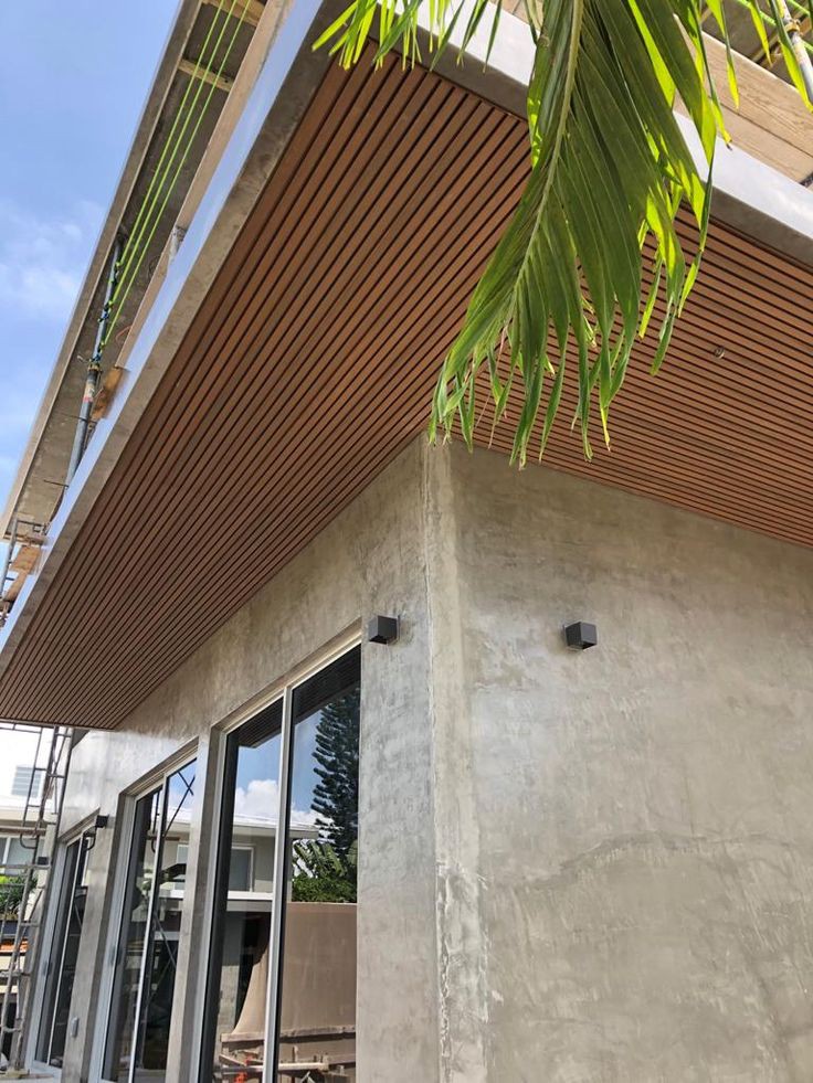 مظلات بديل الخشب لبن