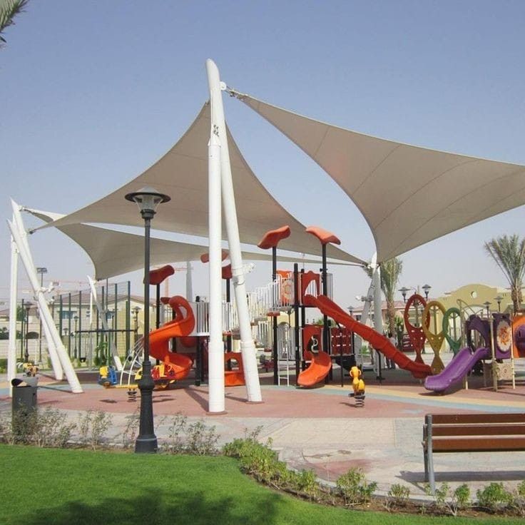 مظلات تجارية شد إنشائي الرياض