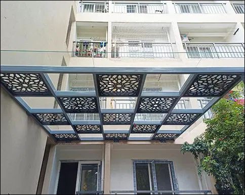 مظلات ليزر للجلسات الخارجية