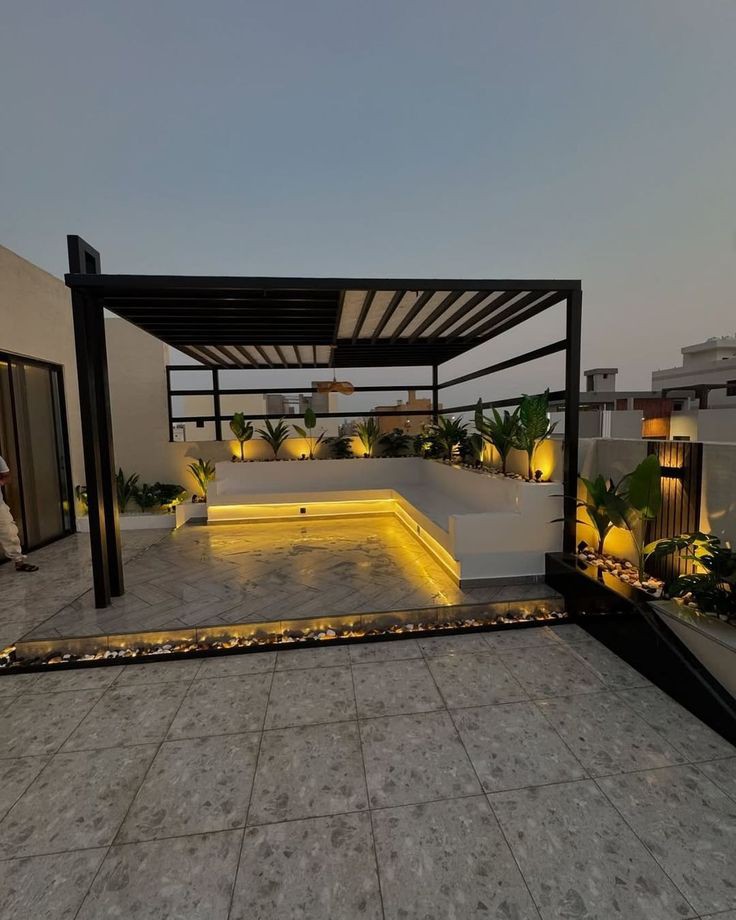 برجولات منازل الرياض
