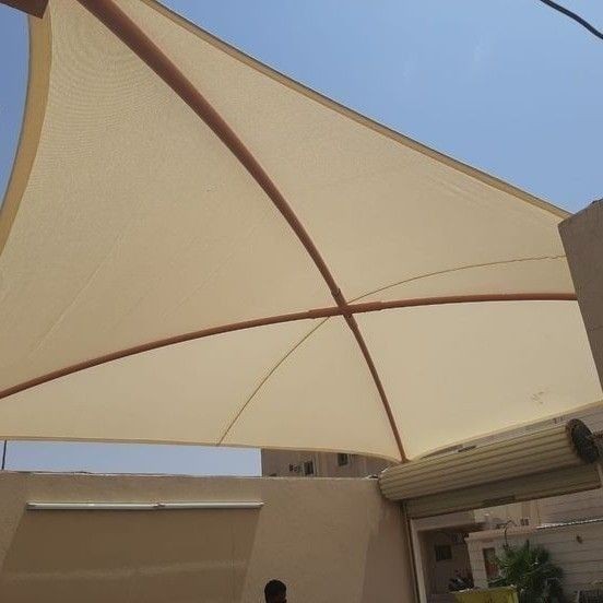 مظلات مواقف سيارات PVC الرياض