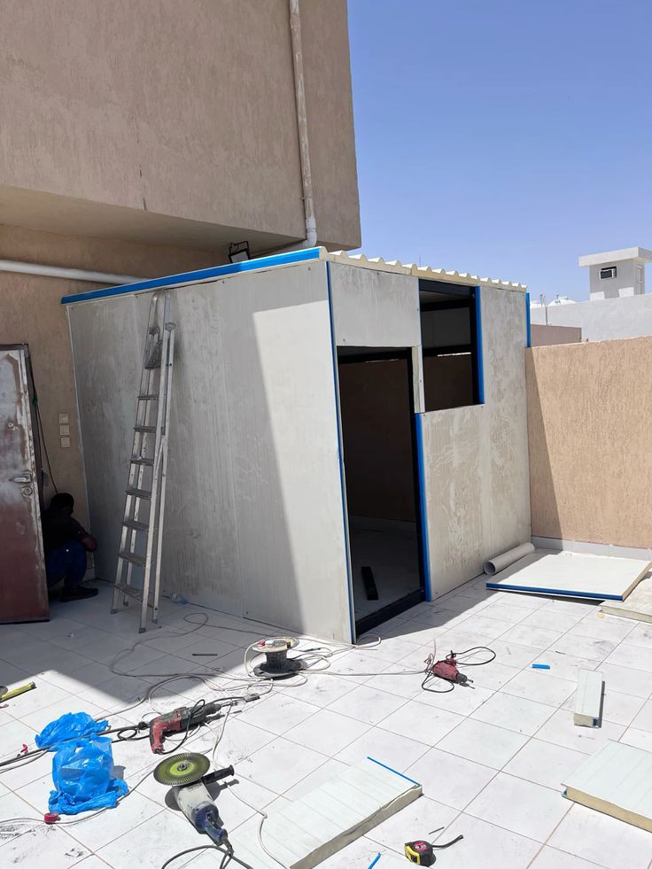 تصميم غرف ساندوتش بانل الرياض