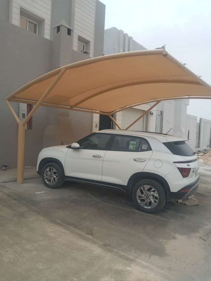 مظلات سيارات حي حطين الرياض