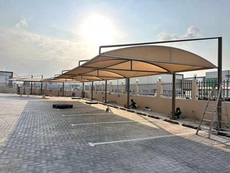 مظلات سيارات PVC الرياض