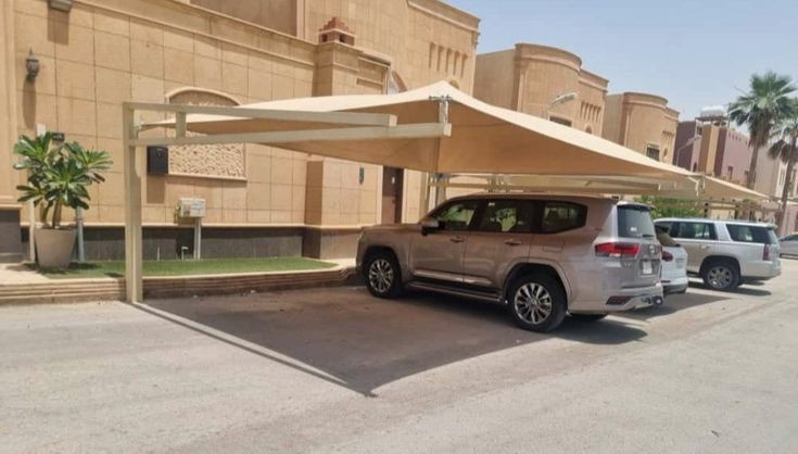 مظلات قماش سيارات الرياض