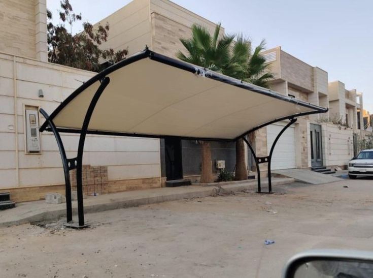 مظلات سيارات حي الصحافة الرياض