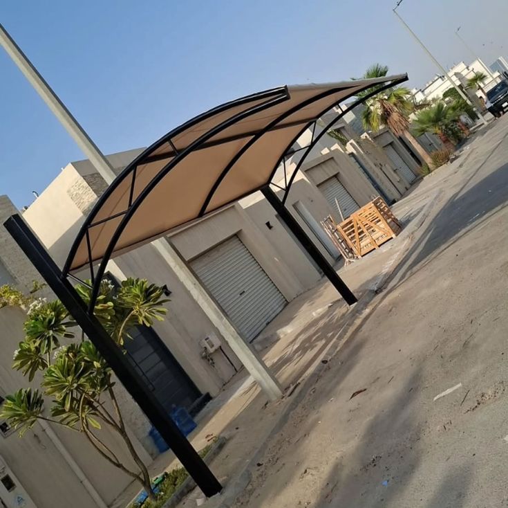 تكلفة مظلات سيارات قماش PVC الرياض