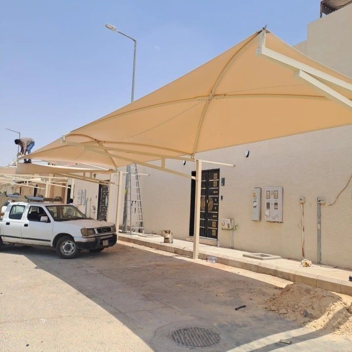 مظلات سيارات حي الرحمانية الرياض