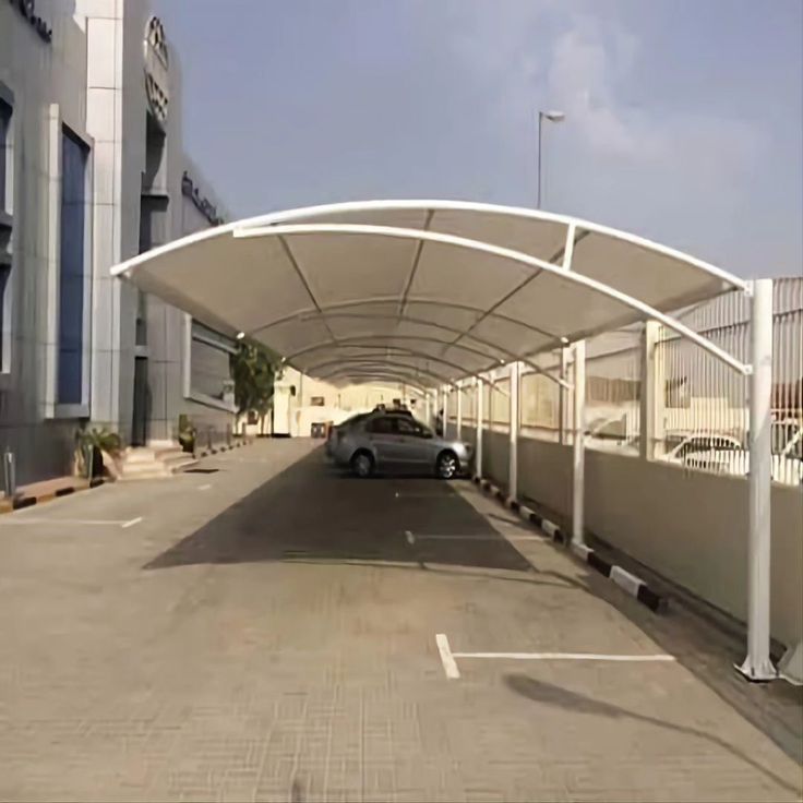 مظلات قماش لمواقف السيارات بالرياض