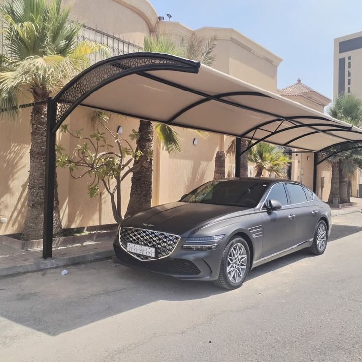 مظلات سيارات PVC الرياض وحلول الحماية الحديثة