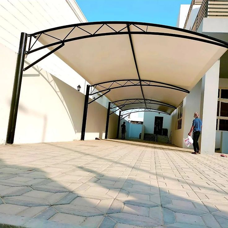 مظلات PVC عالية الجودة للسيارات الرياض