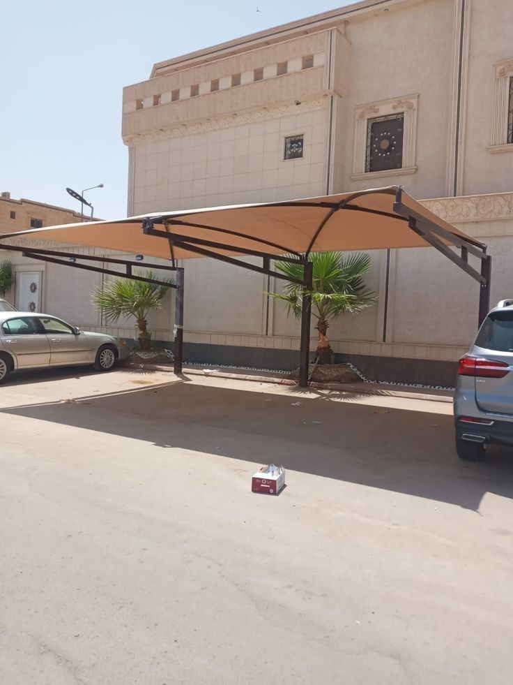 مظلات سيارات حي إشبيليا الرياض
