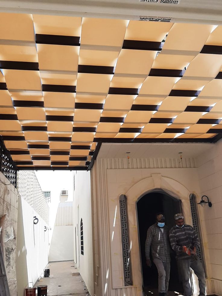 مظلات قماش مجدول طويلة العمر الرياض