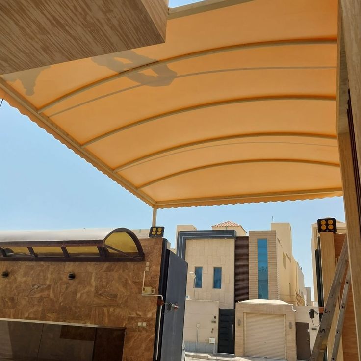 مظلات قماش للمنازل الرياض