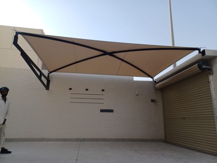 مظلات سيارات معلقة حديثة بالرياض