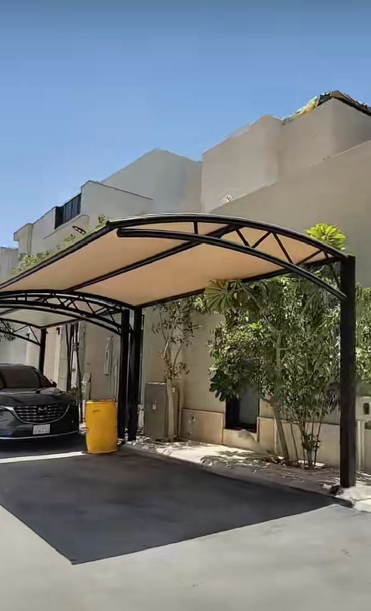 مظلات شكل فرنسي الرياض بتصميم أنيق للمنازل والفلل.
